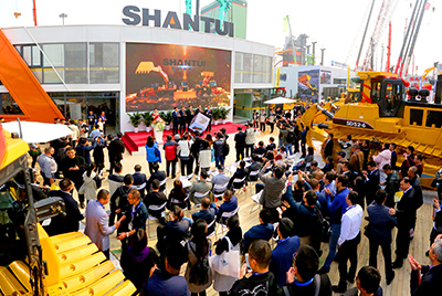 彩运网沉磅亮相2018bauma CHINA展会